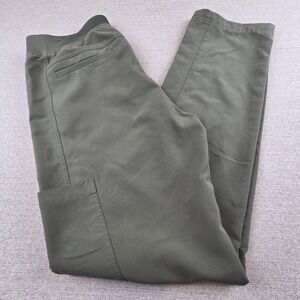 Figs Green Axim Scrub Pants Men's Medium Technical Collection Cargo Stretch